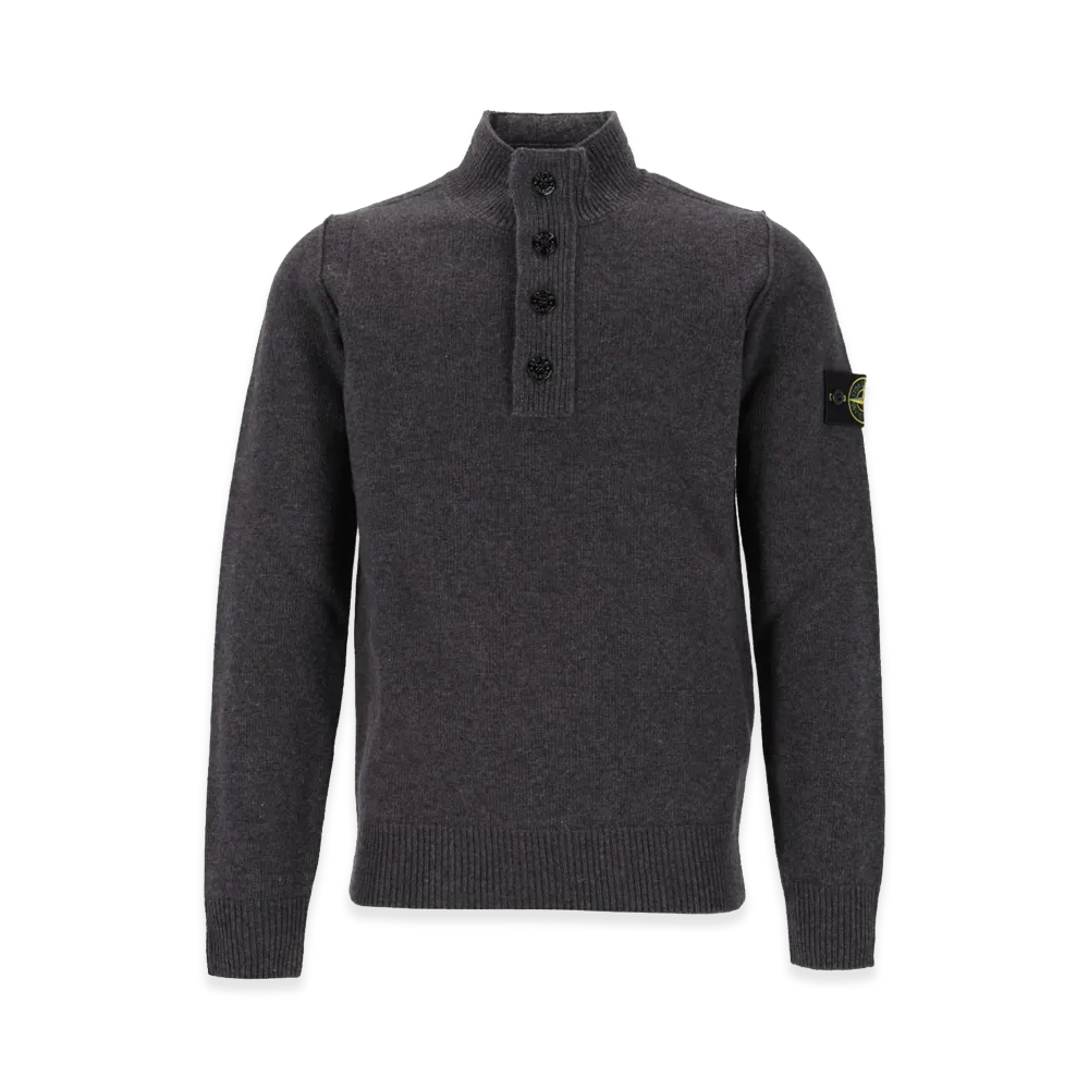 Stone Island Wool Blend Sweater "Dark Gray"