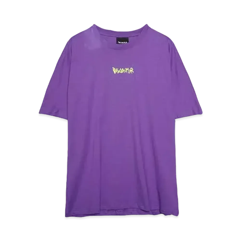 DISCLAIMER MAGLI UOMO IN JERSEY "VIOLA ST.VERDE LIME"