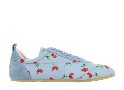 Jil Sander Women's Printed Canvas Etage Sneakers "Floral"