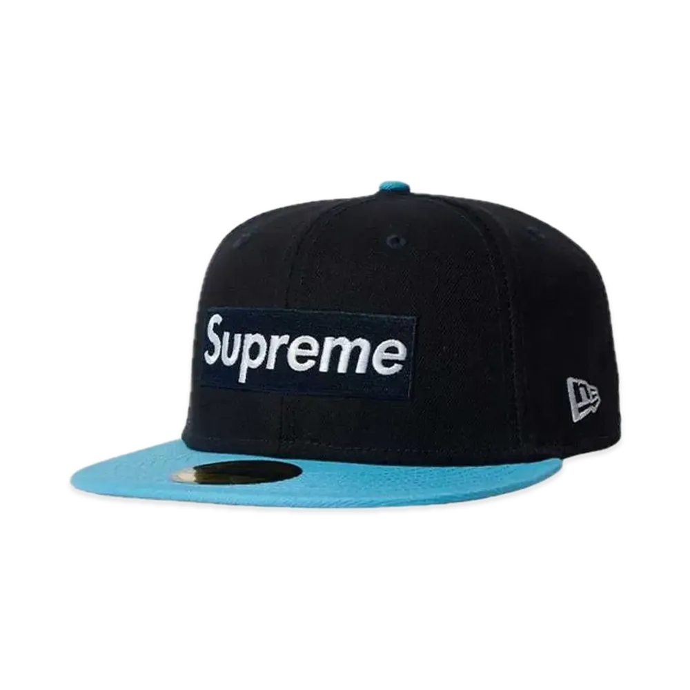 Supreme 2-Tone Box Logo New Era "Blue"