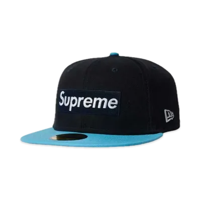 Supreme 2-Tone Box Logo New Era "Blue"