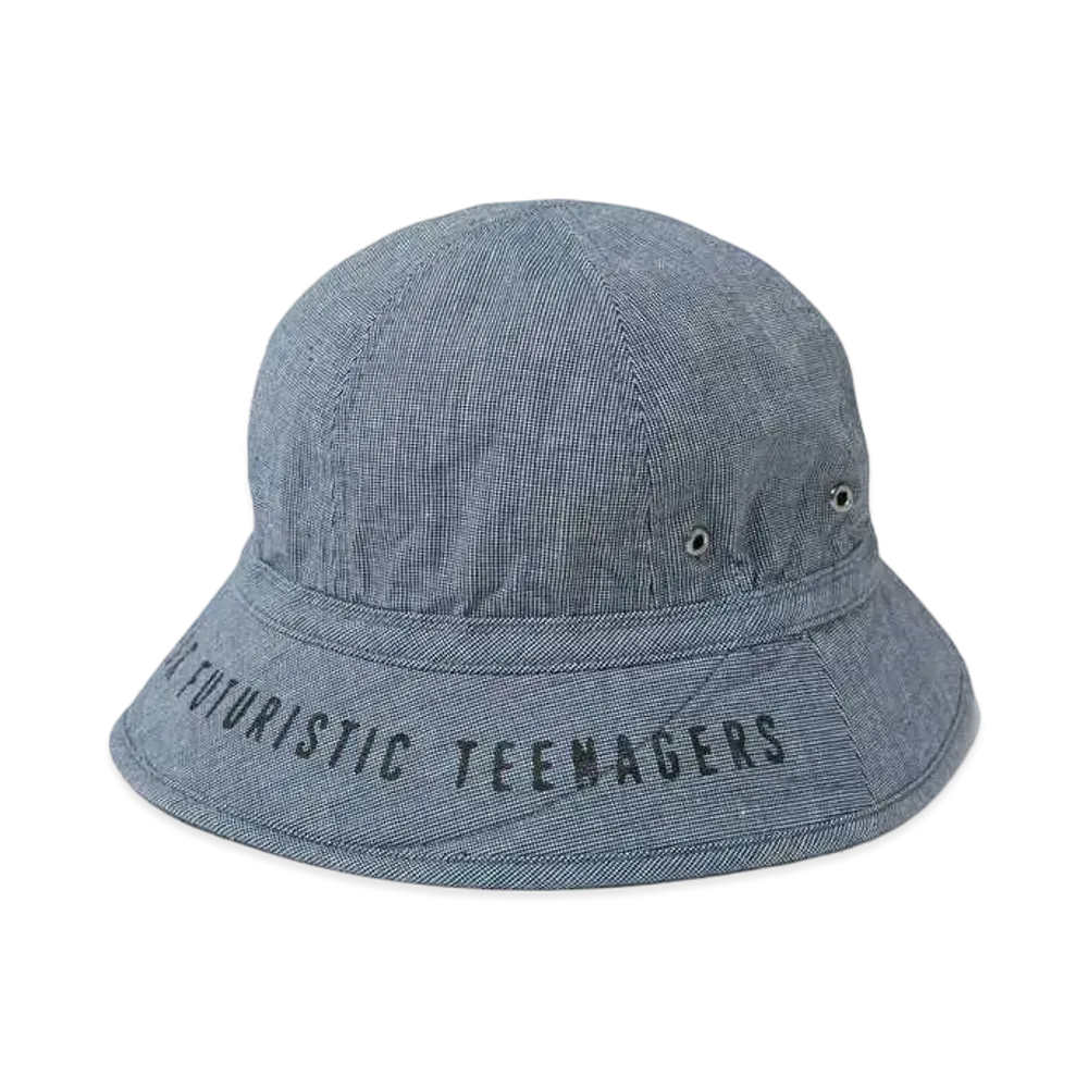 HUMAN MADE ROUND BUCKET HAT "Denim"