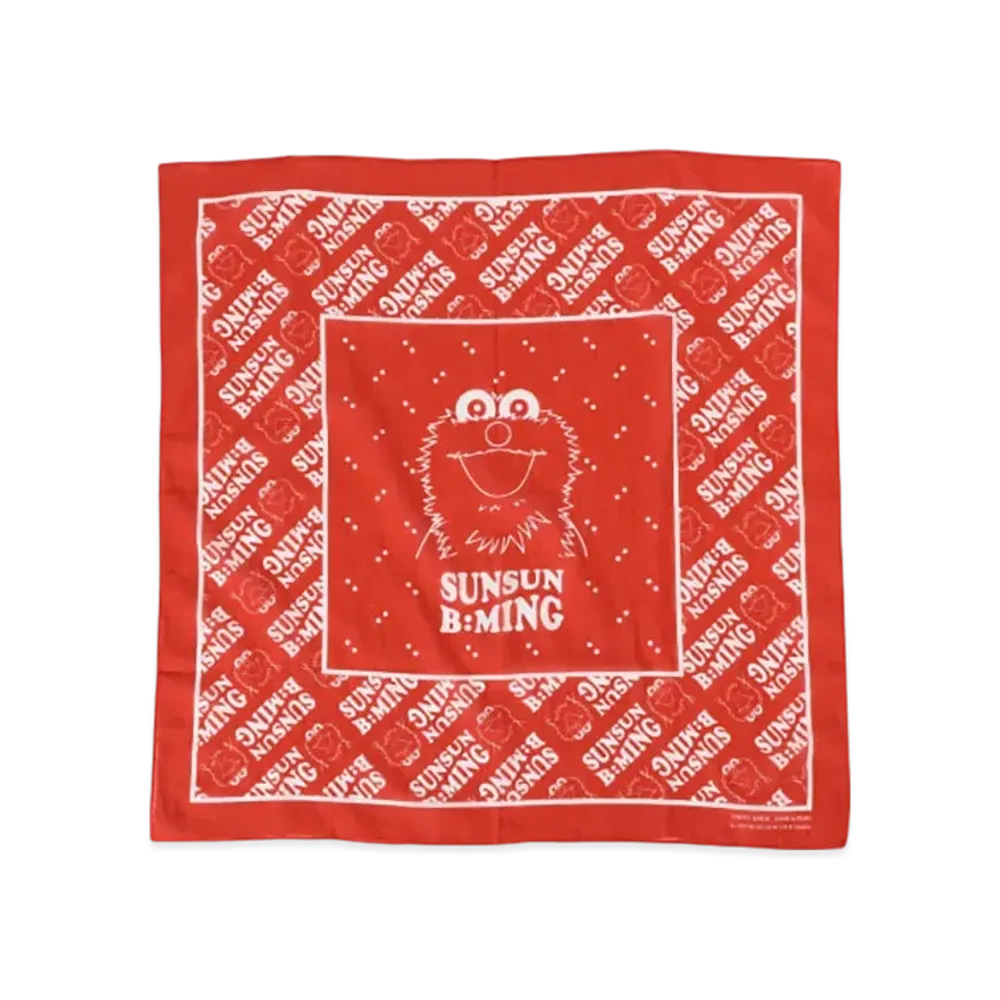 B:MING by BEAMS x PUPPET SUNSUN / Bandana "Red"