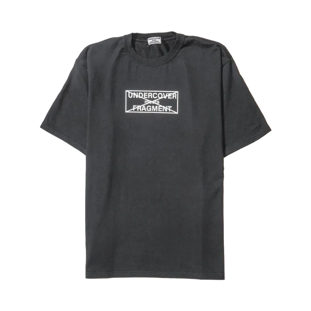 UNDERCOVER x FRAGMENT Cotton T-Shirt "Black"