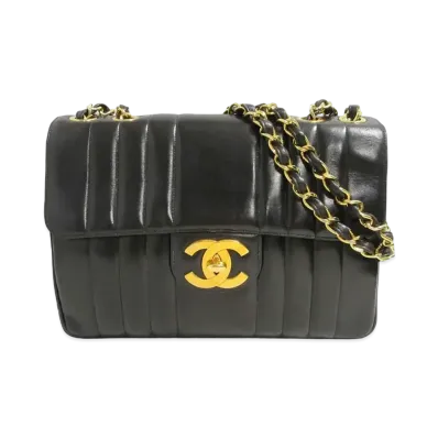 CHANEL Mademoiselle Bowler Bag "Black"