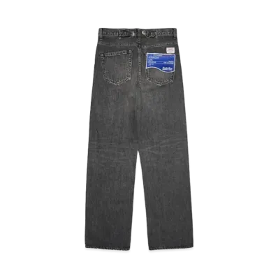 DAIRIKU "Straight" Vintage Denim Pants "BLACK"