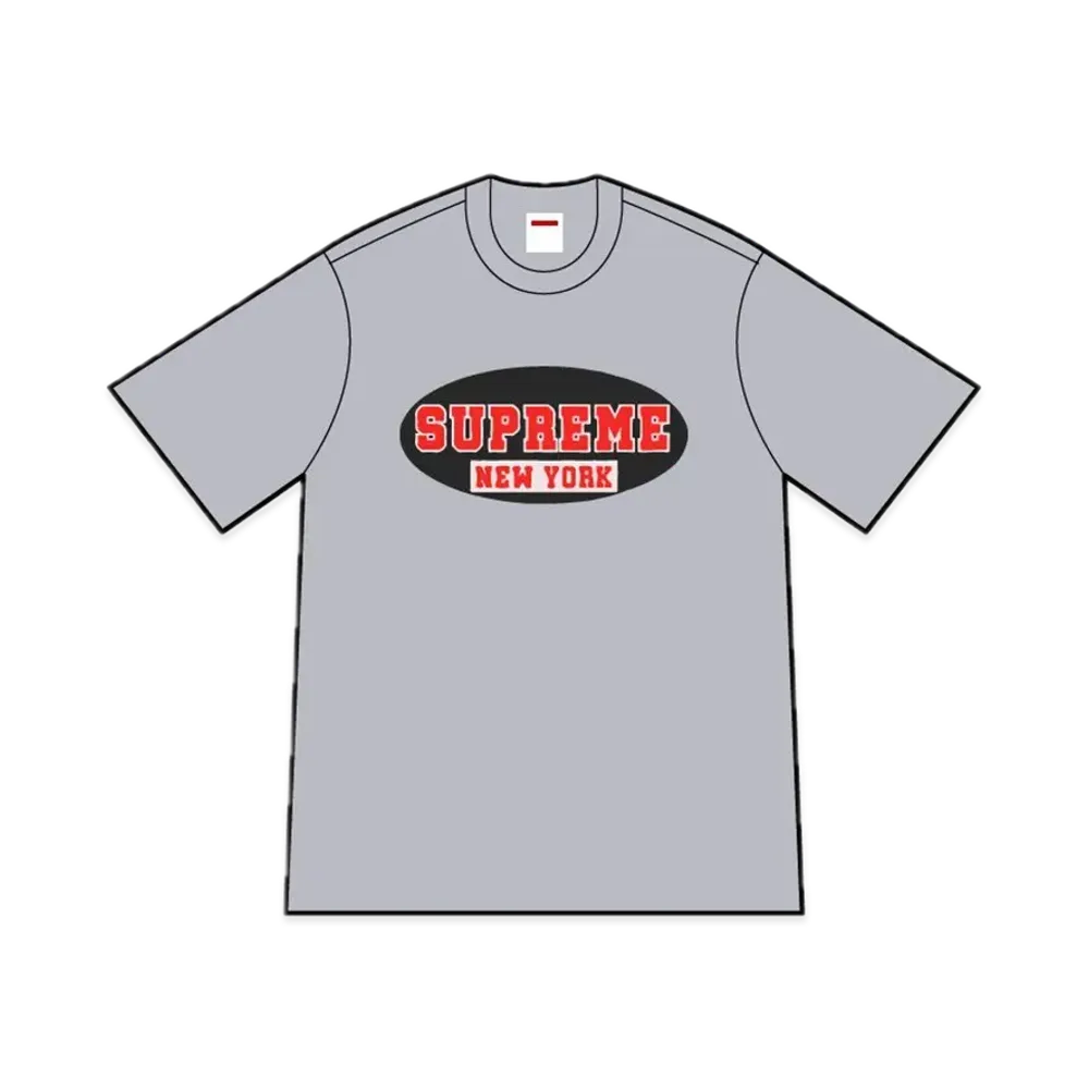 シュプリーム ニューヨーク Tシャツ "ヘザー グレー"