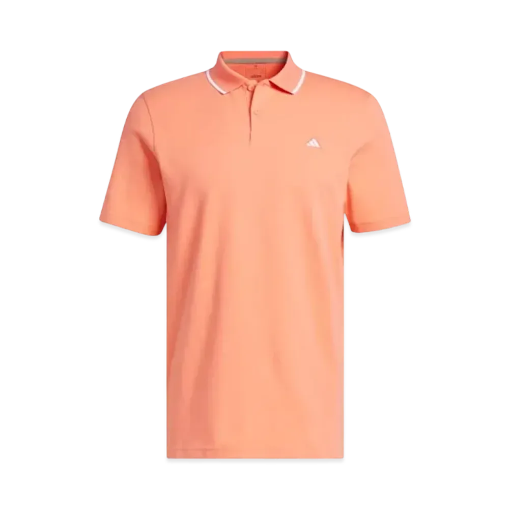 adidas Dry Touch Kanoko Short Sleeve Polo Shirt "Coral Fusion"