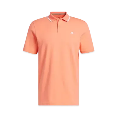 adidas Dry Touch Kanoko Short Sleeve Polo Shirt "Coral Fusion"