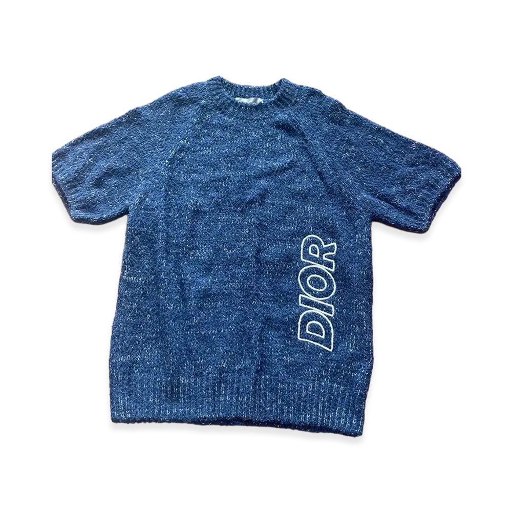 Dior Baby Cotton S/S Knit "Navy"