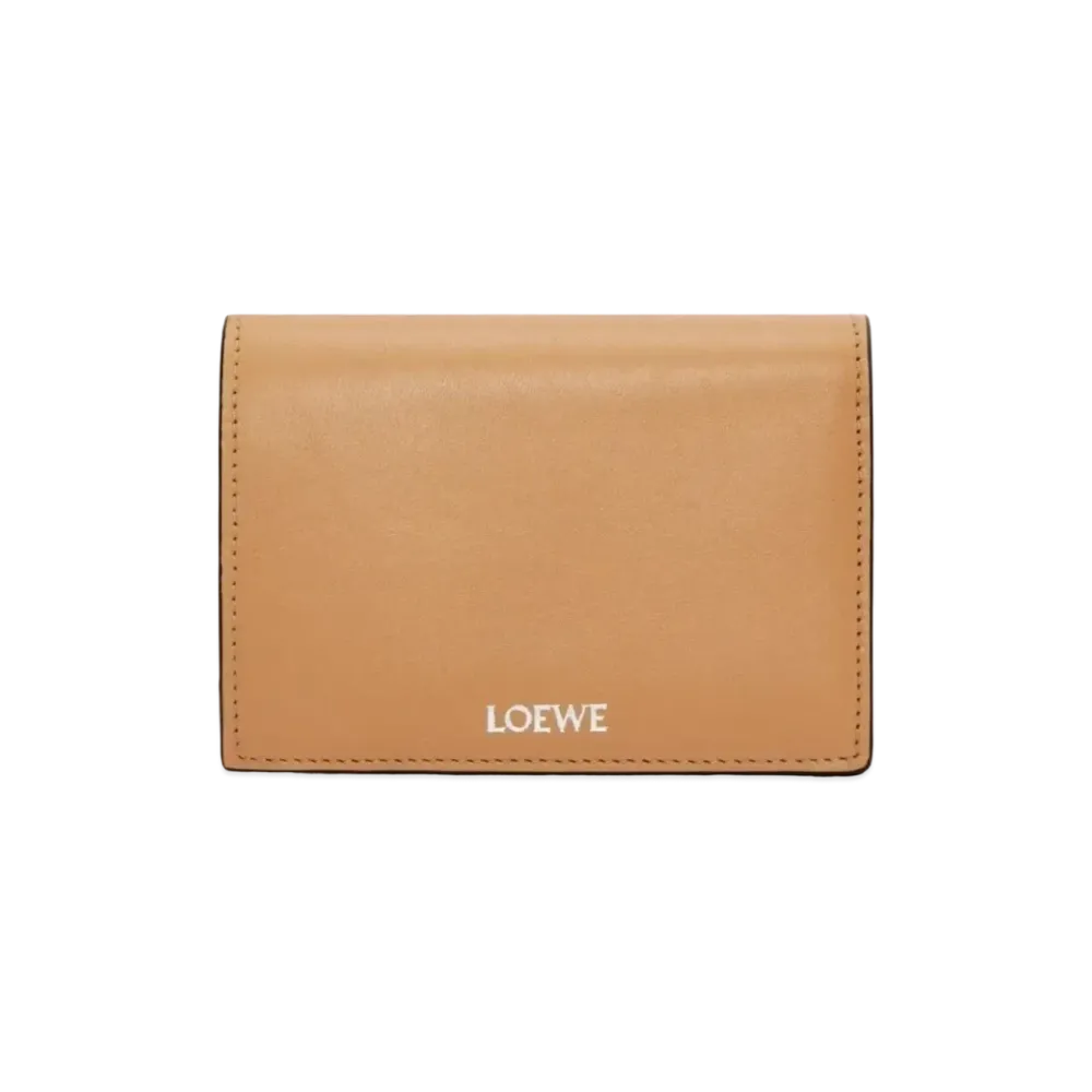 LOEWE Fallded Wallet Shinina Pakaf "Warm Dessert/Black"