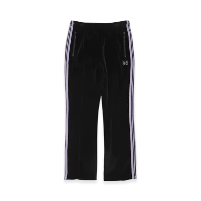 NEEDLES Narrow Track Pants Velour "Black"