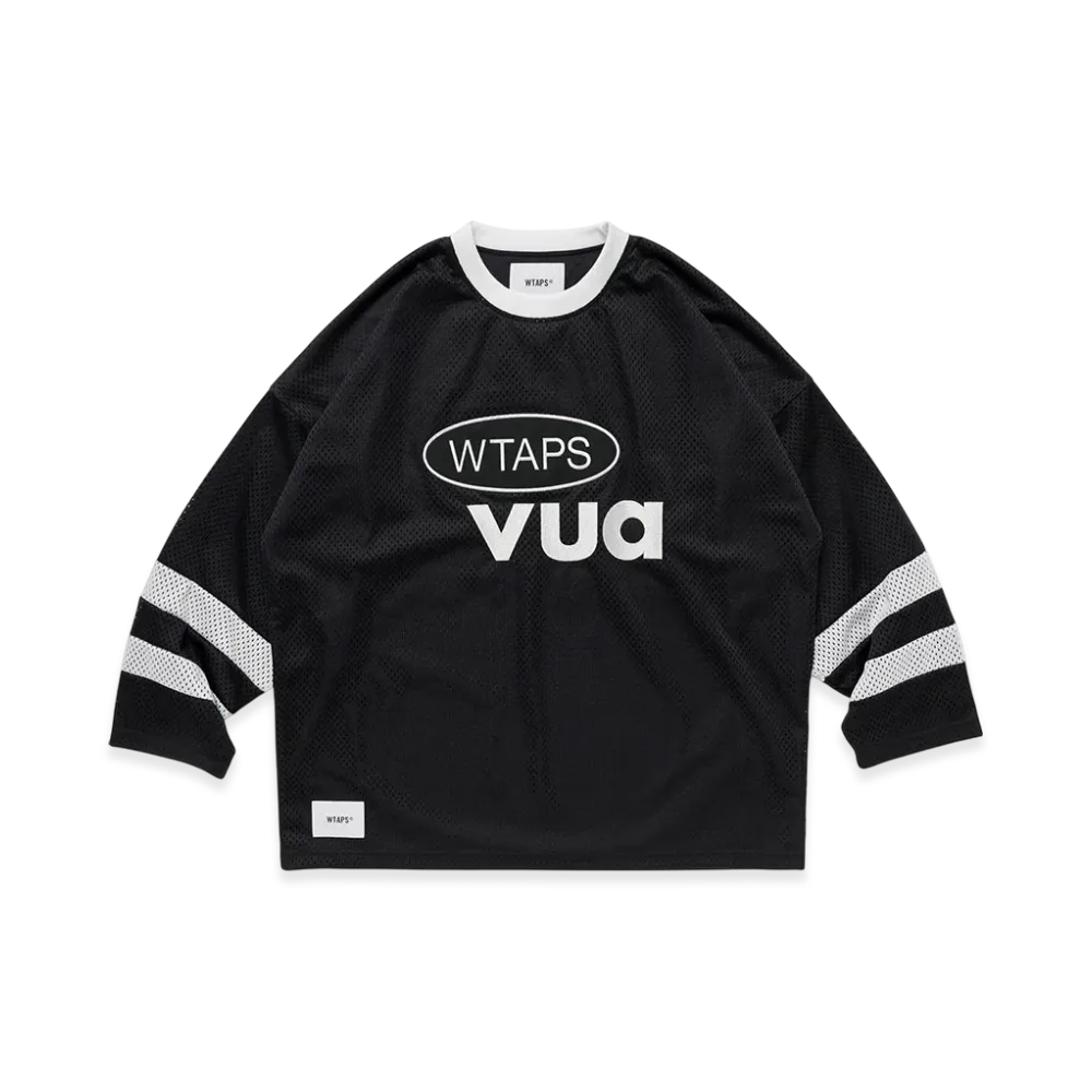 WTAPS Netminder / LS / Poly "Black"