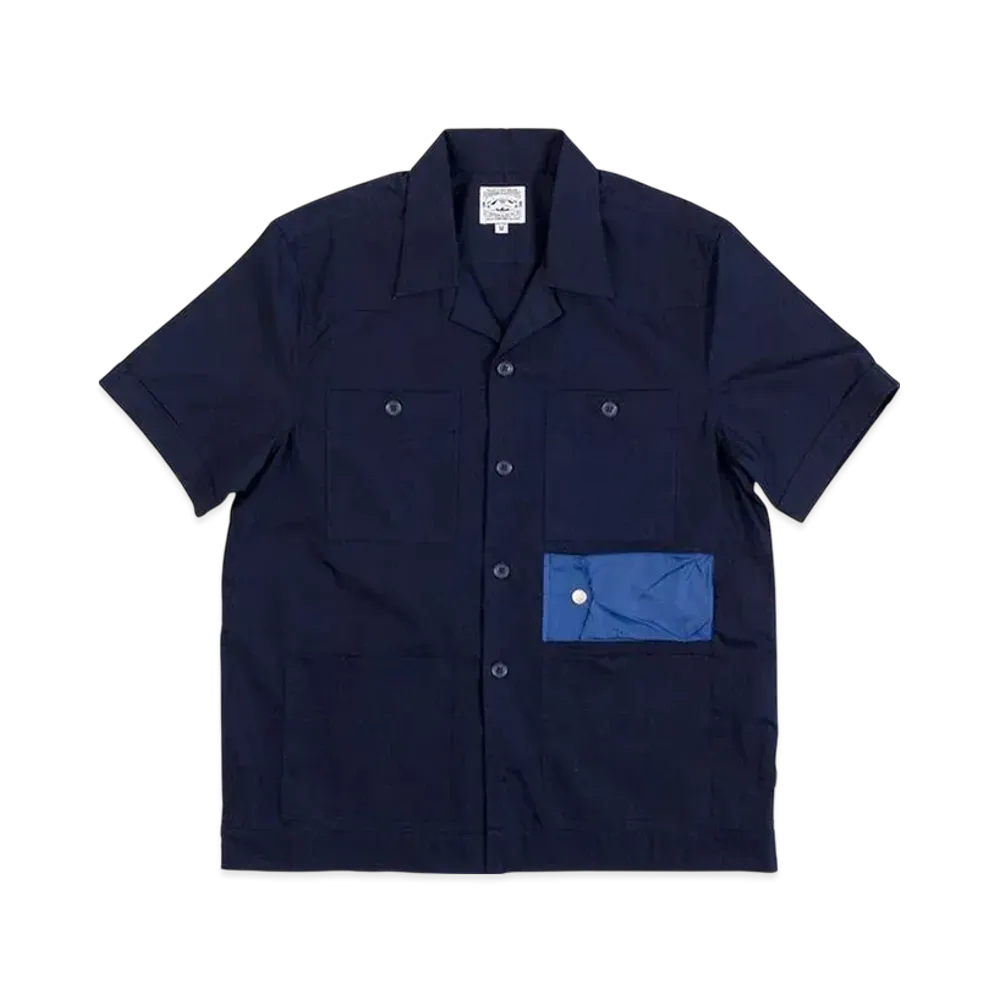 POLeR Kerouac SS Woven "Navy"