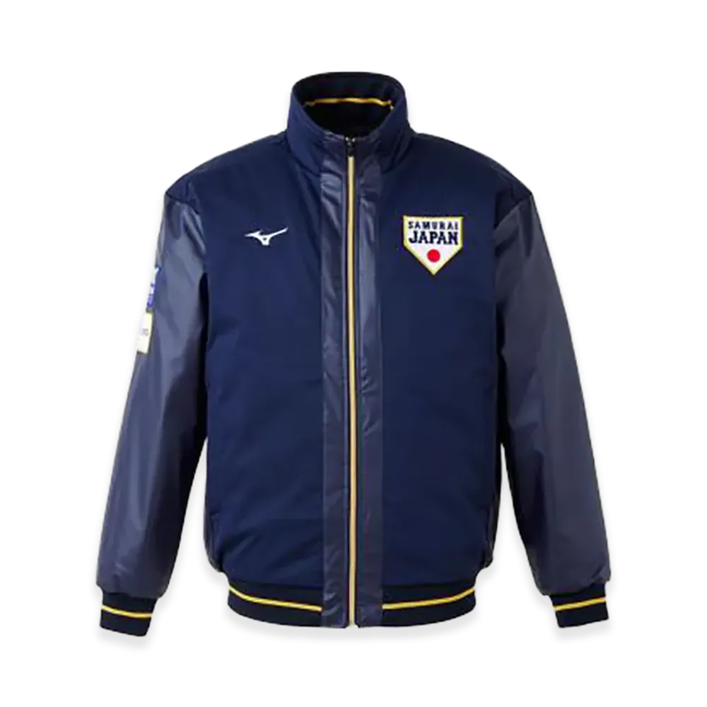 MIZUNO 2026WBC Samurai Japan Authentic Ground Coat "Navy"
