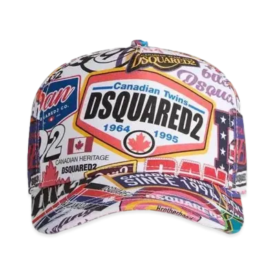 Dsquared2 Logomania Baseball Cap "Multicolor"