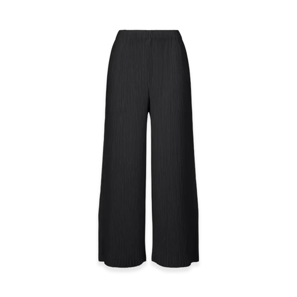 ISSEY MIYAKE Hatching Bottoms "Black"