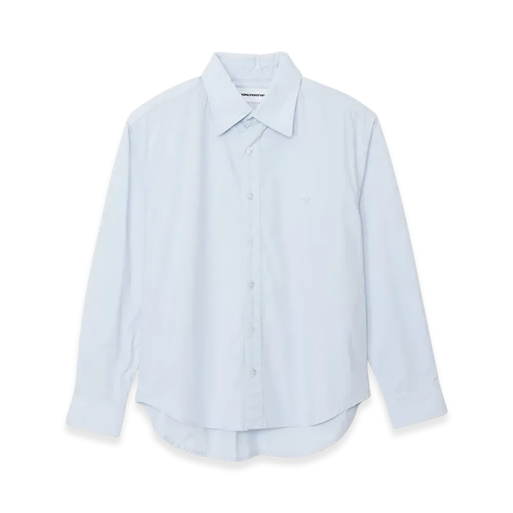 GOD ONLY KNOWS Plain Shirt "Blue"