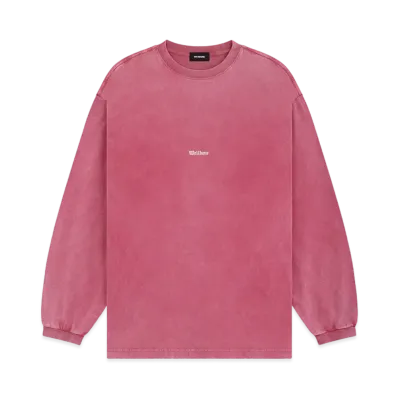 WE11DONE Horror T-shirt "Pink"