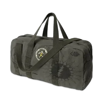 thisisneverthat x Grateful Dead Iconography Duffle Bag "Olive Drab"
