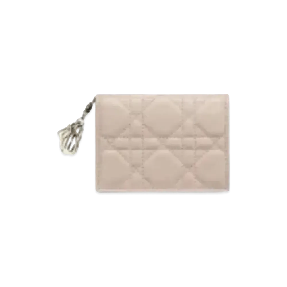 Dior Flap Card Holder "Soft Pink"