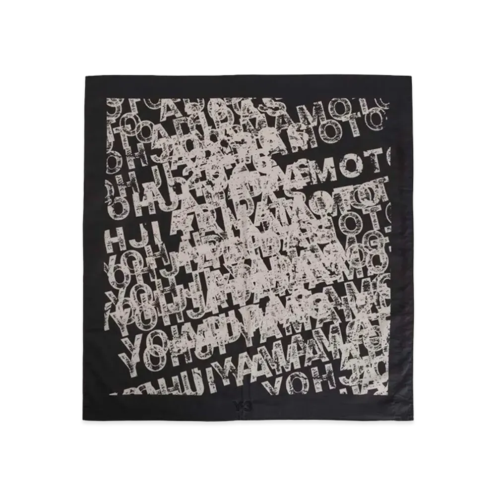 Y-3 Graphic Bandana "Black"
