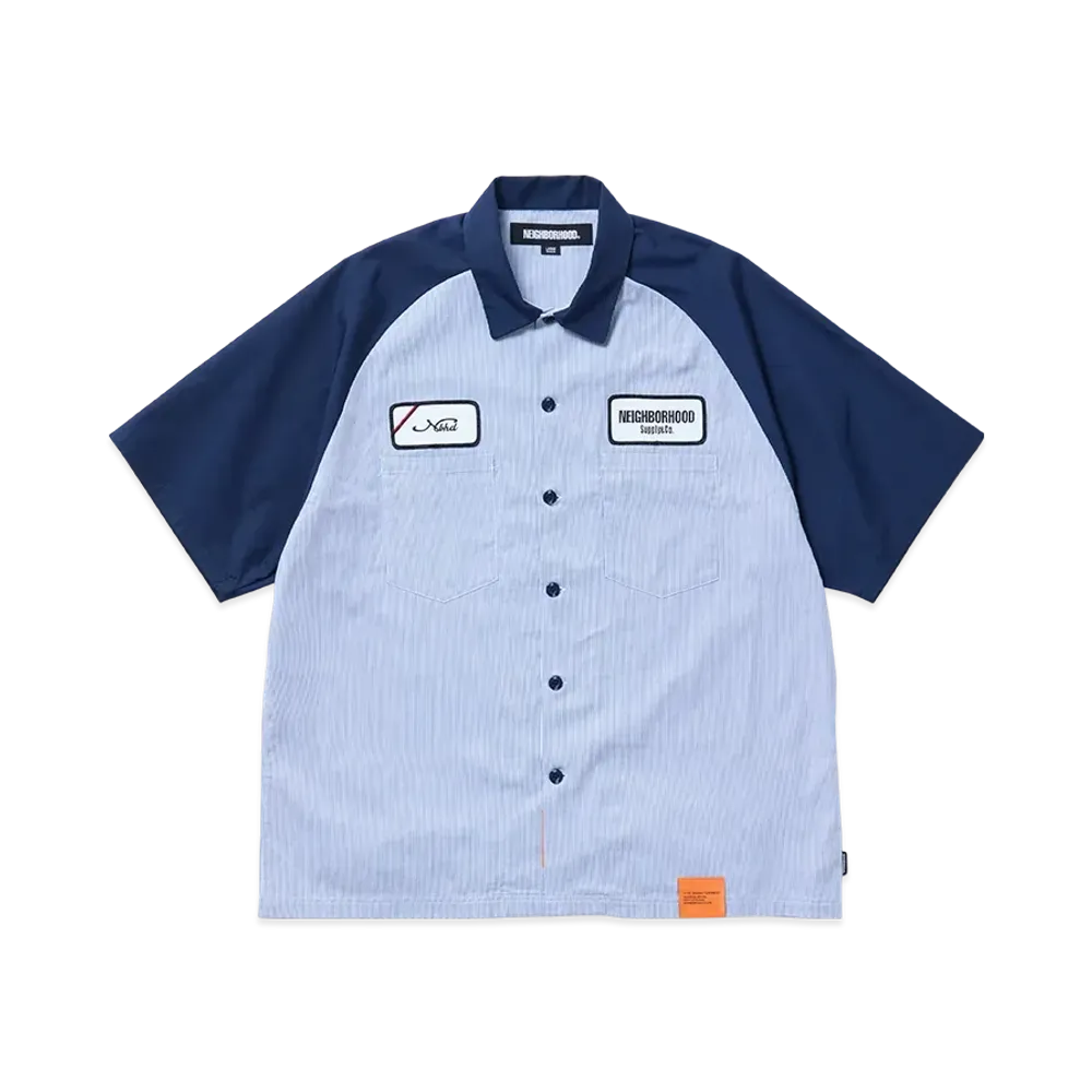 NEIGHBORHOOD Classic Work Shirt SS-2 "Navy"