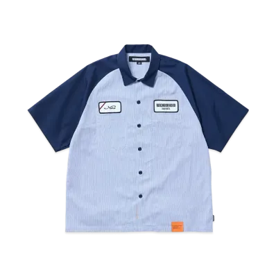 NEIGHBORHOOD Classic Work Shirt SS-2 "Navy"
