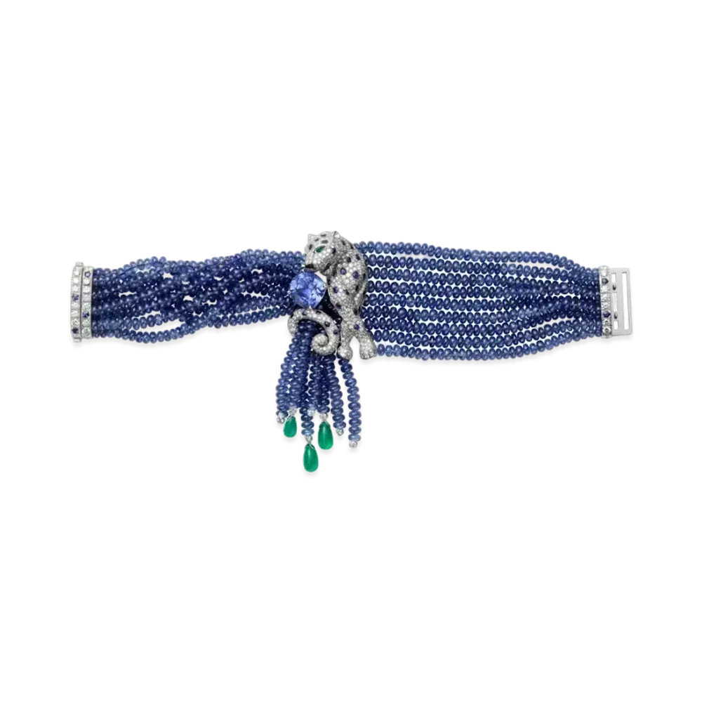 Cartier Panthere De Cartier High Jewelry Bracelet