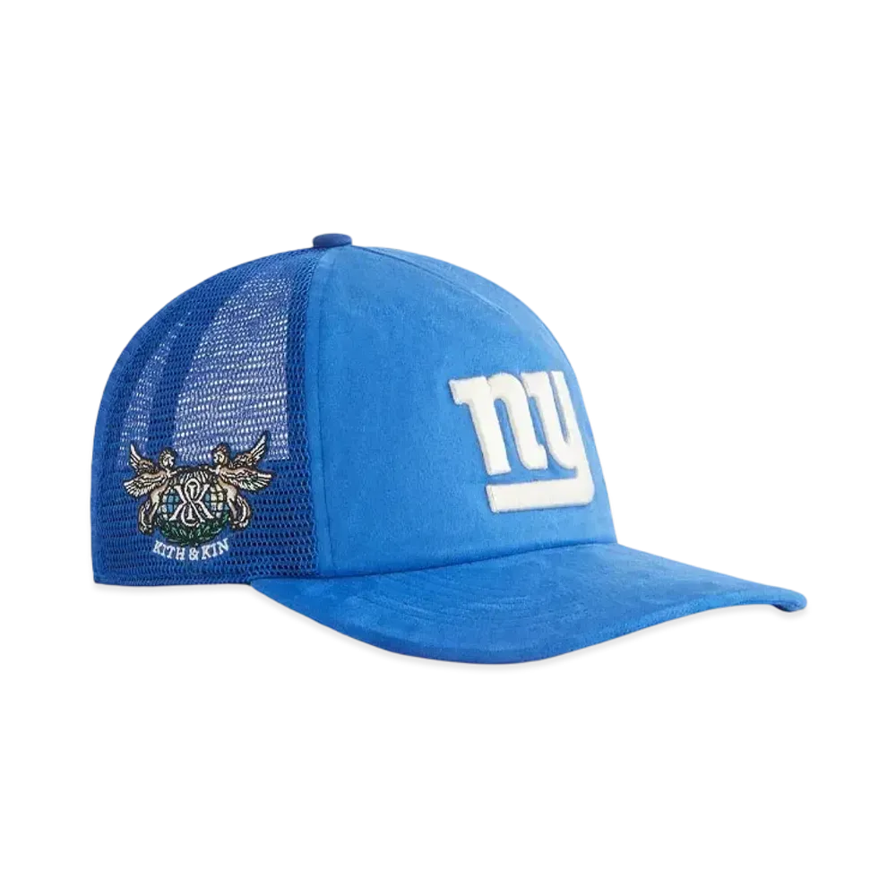 Kith x '47 For The New York Giants Microsuede Franchise LS Cap "Royal"