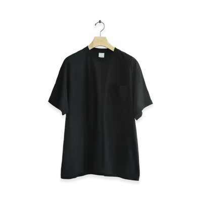 COMOLI Surplus Tee "Black"