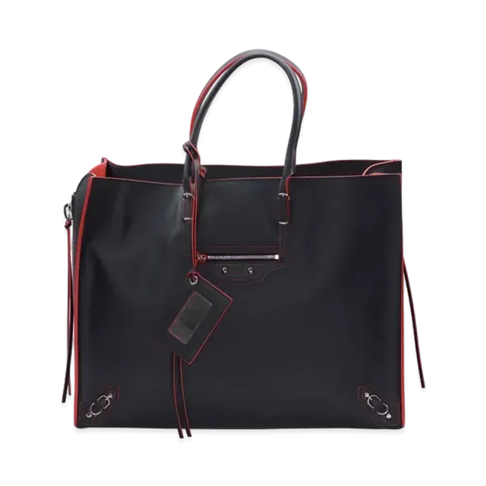 BALENCIAGA Handbag Lambskin "Black"