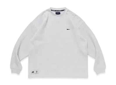 DESCENDANT Gaufre Waffle LS "Gray"