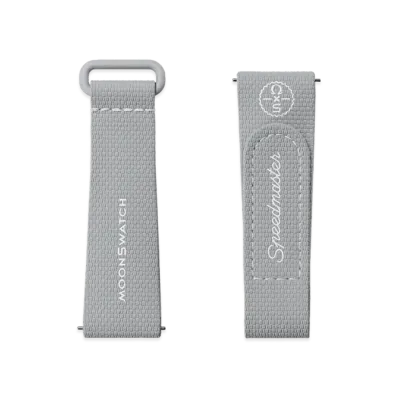 Swatch x OMEGA BIOCERAMIC MoonSwatch Rubber Strap "Grey/Grey"