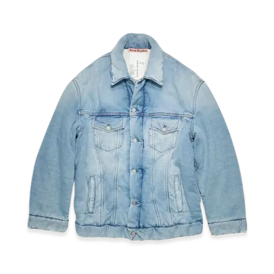 Acne Studios Oversized Fit Denim Jacket "Light Blue"