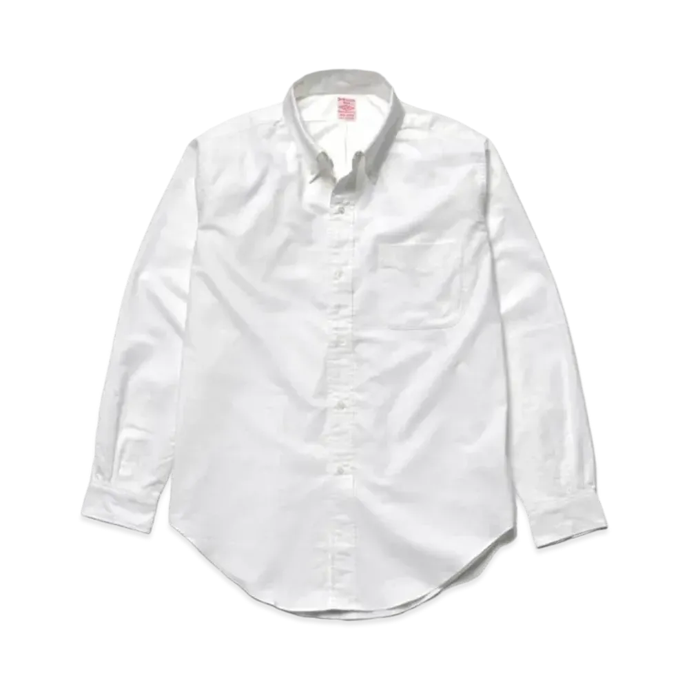 THE REAL McCOY'S Joe Mccoy Button Down Shirt "White"