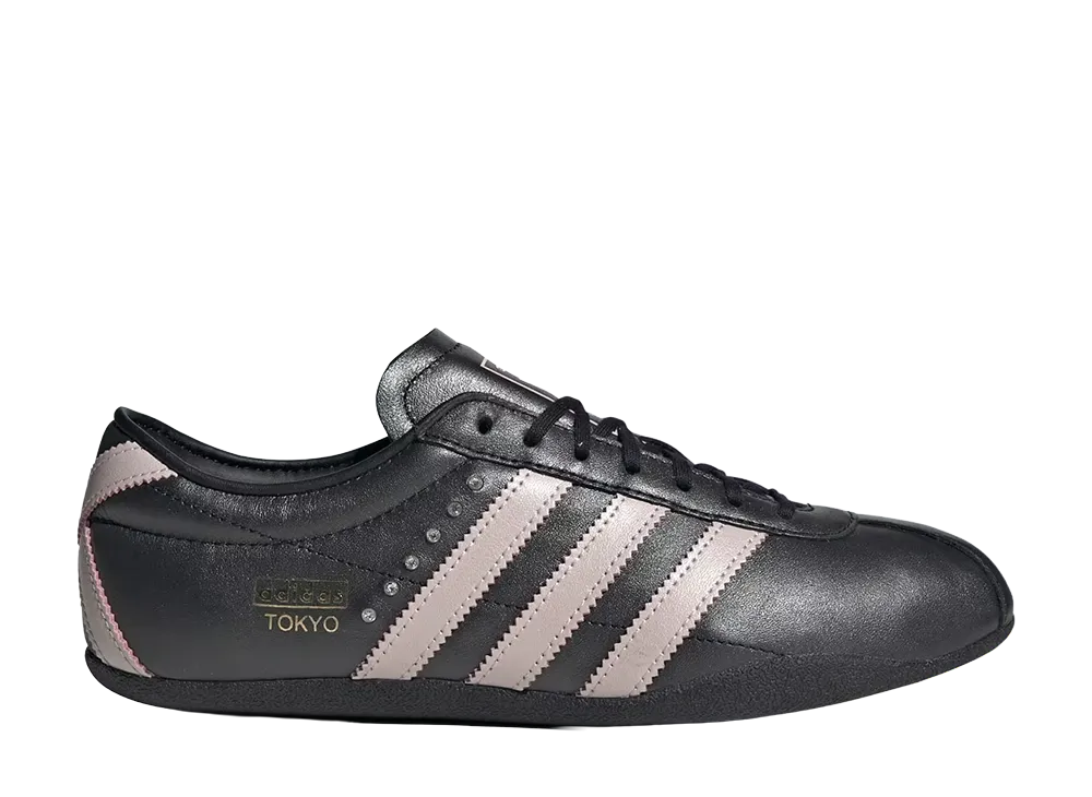 adidas Women's Tokyo "Core Black/Sandy Pink Met"