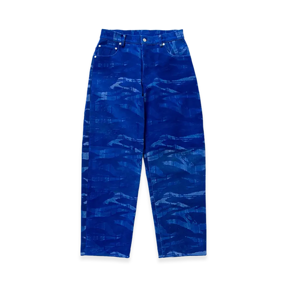 TTT MSW Flocky Denim Pants "Blue"