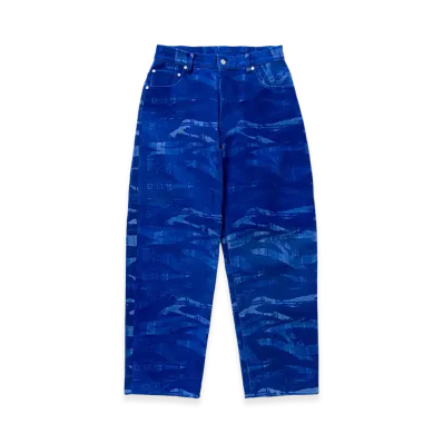 TTT MSW Flocky Denim Pants "Blue"