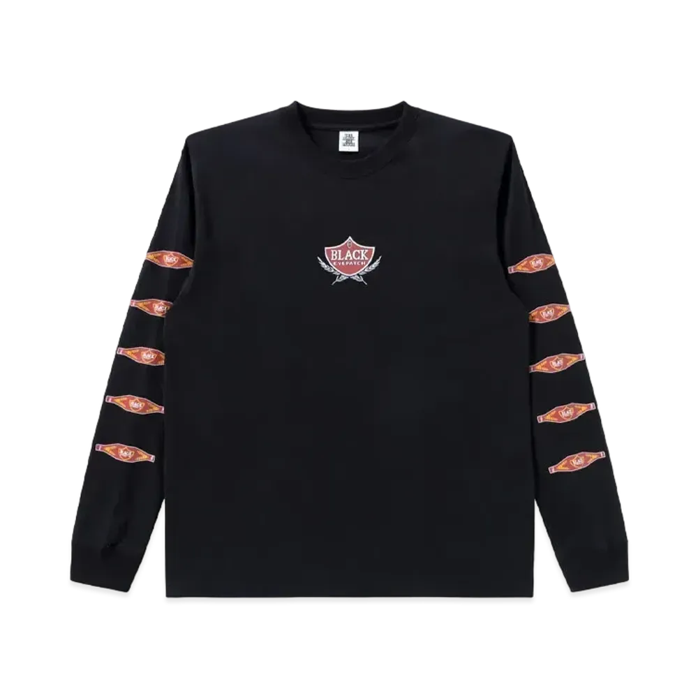 BlackEyePatch Sweet Cigar Label L/S Tee "Black"