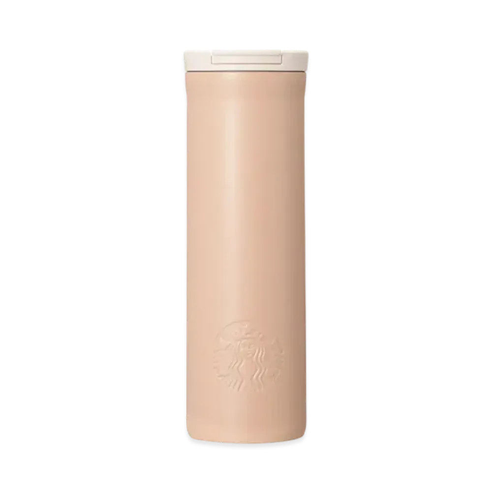 STARBUCKS Valentine 2025 Stainless Steel Bottle 473ml "Beige"