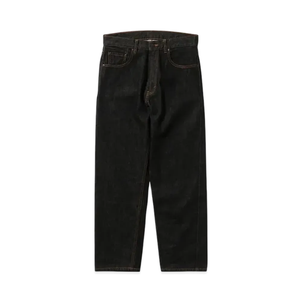 BEAMS 5 Pocket Wide Denim "Black"