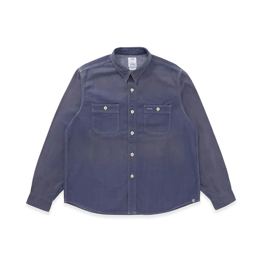 visvim Larrikan L/S Crash "Navy"