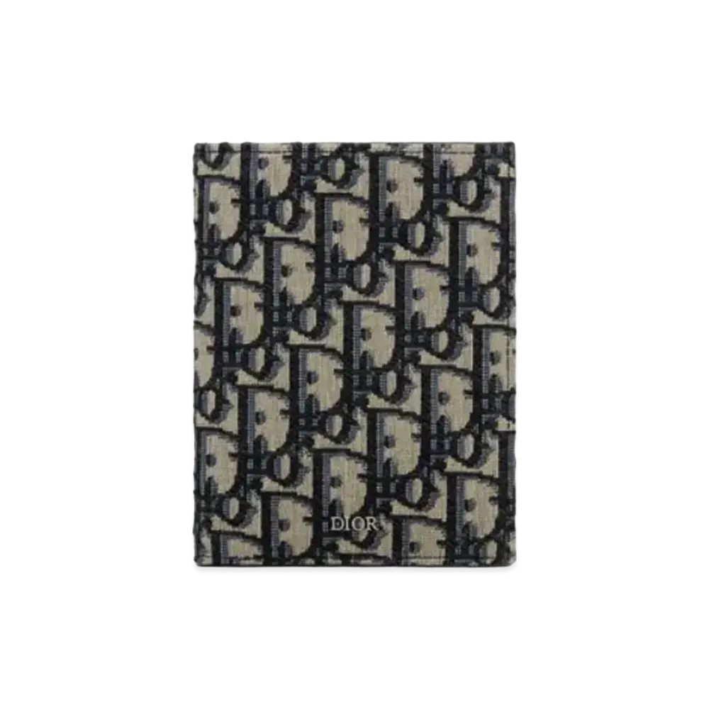 Dior Passport Cover Dior Oblique Jacquard "Beige"