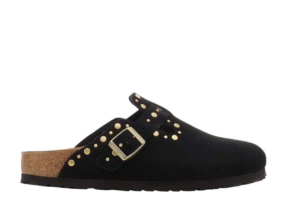 BIRKENSTOCK Women's Boston Rivets "Black"