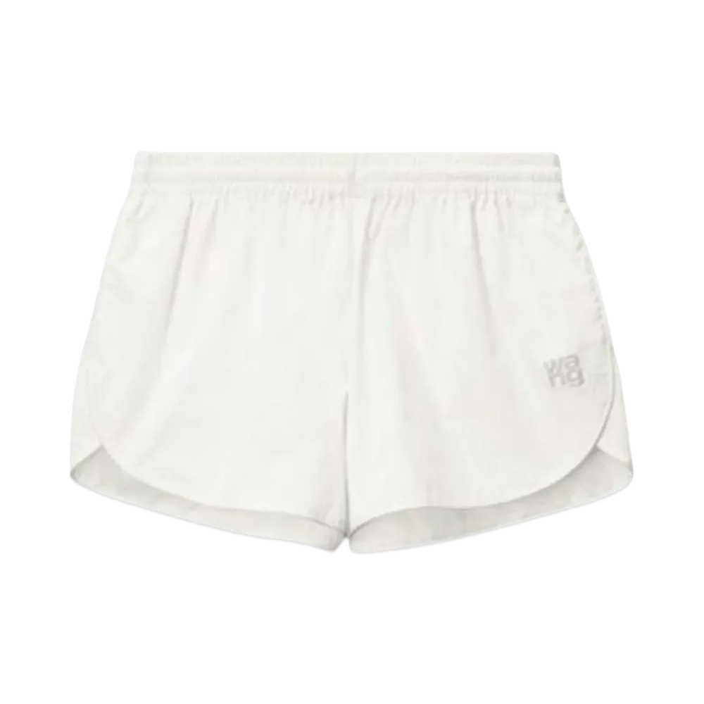 Alexander Wang Nylon Marathon Shorts "White"