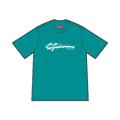 Supreme Shadow Script S/S Top "Teal"