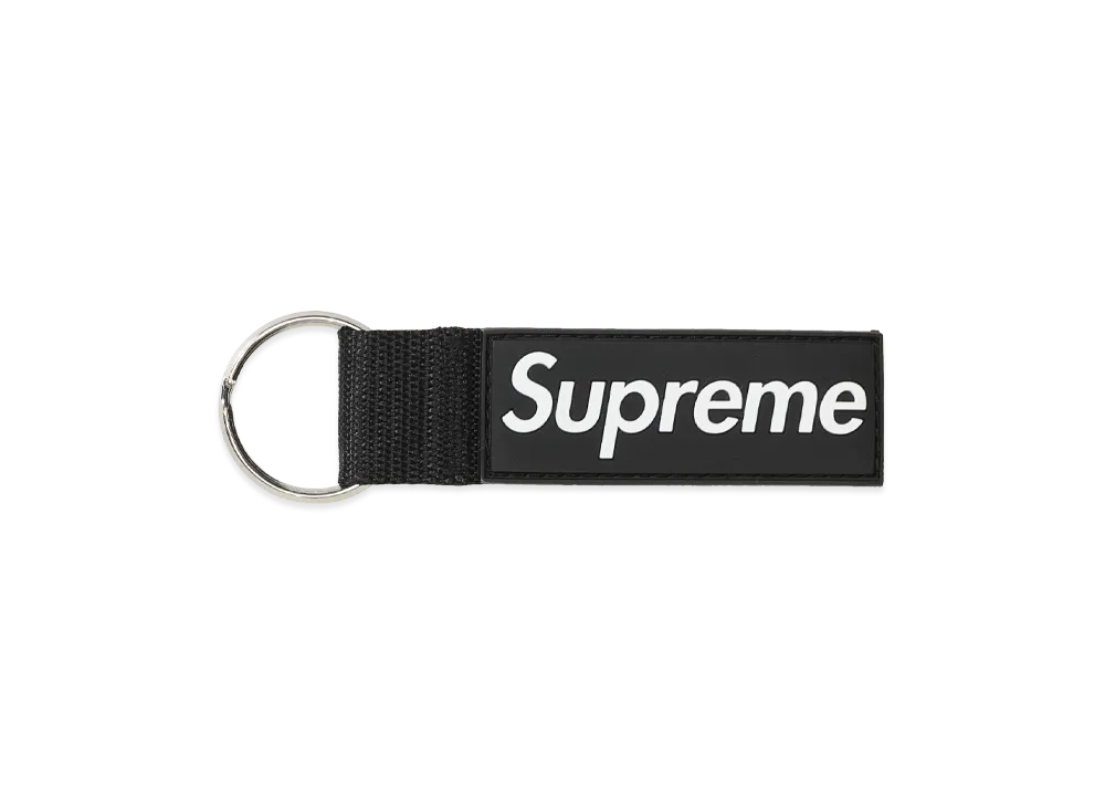 Supreme Webbing Keychain (26SS) "Black"