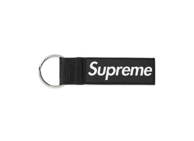 Supreme Webbing Keychain (26SS) "Black"