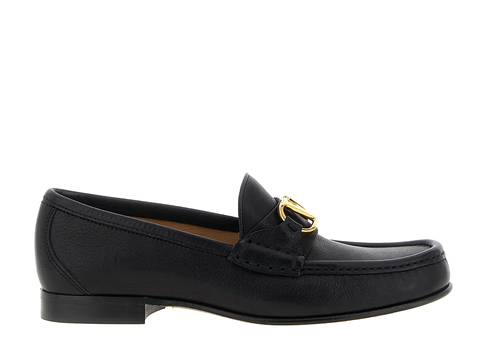 Valentino Garavani Women's Vlogo Signature Loafers "Black"
